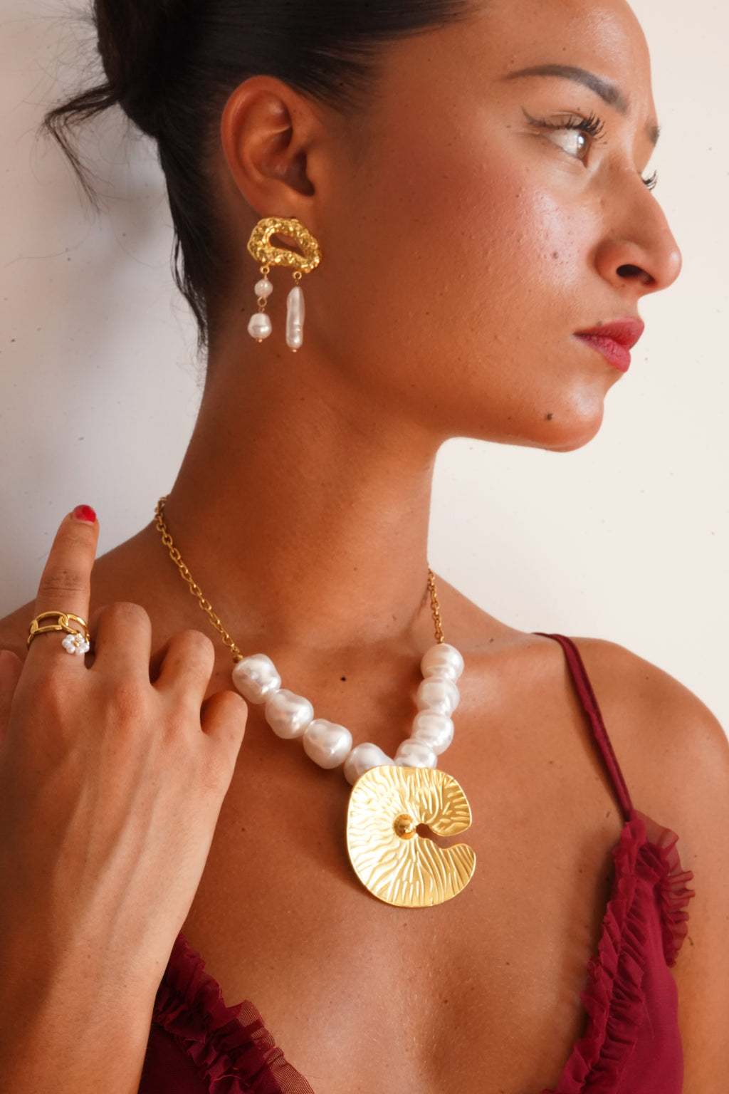 Collier Lotus D'or